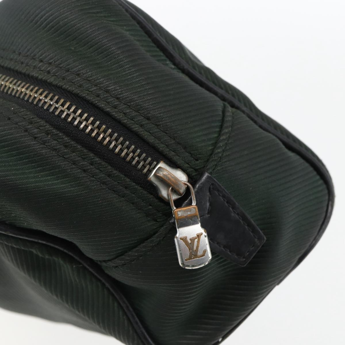 LOUIS VUITTON Taiga Parana Clutch Bag Epicea M30754 LV Auth bs33211