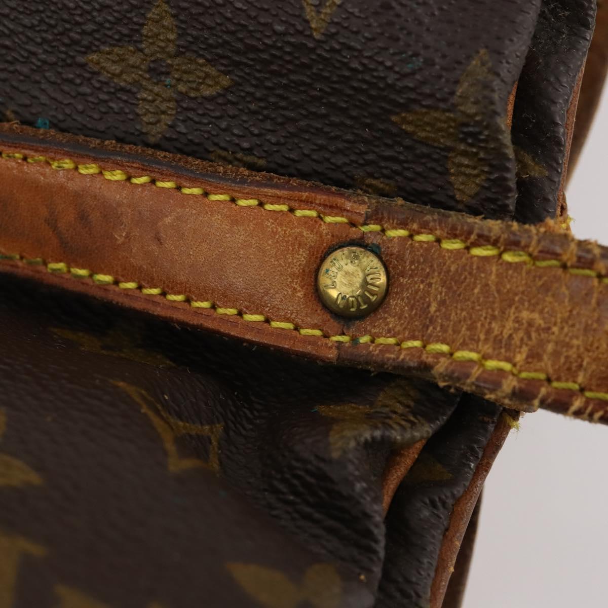 LOUIS VUITTON Monogram Saumur 30 Shoulder Bag M42256 LV Auth bs33212