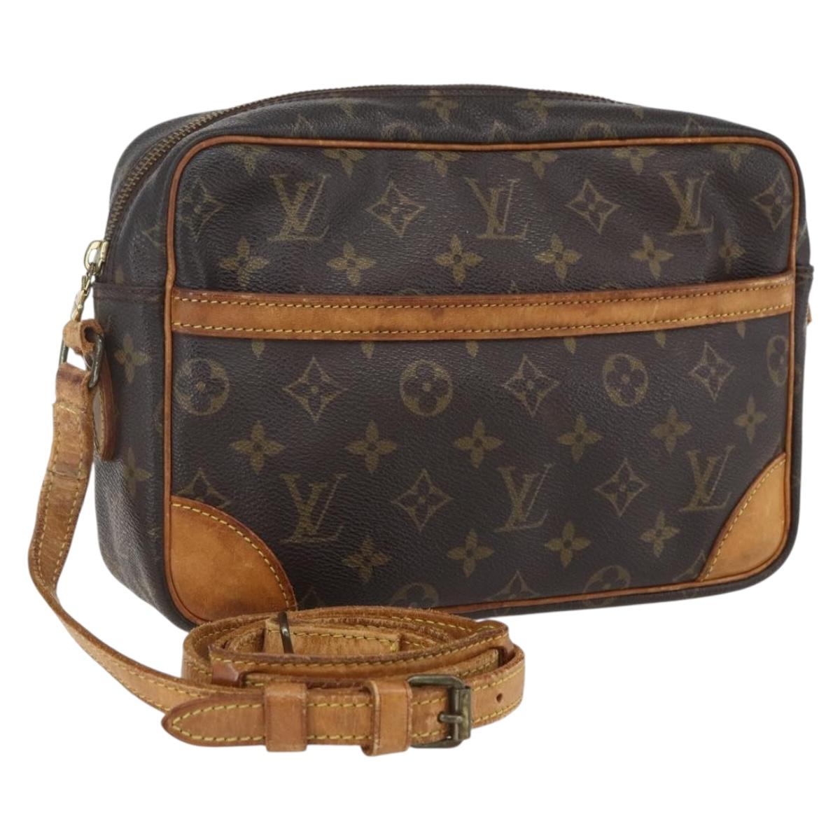 LOUIS VUITTON Monogram Trocadero 27 Shoulder Bag M51274 LV Auth bs33219