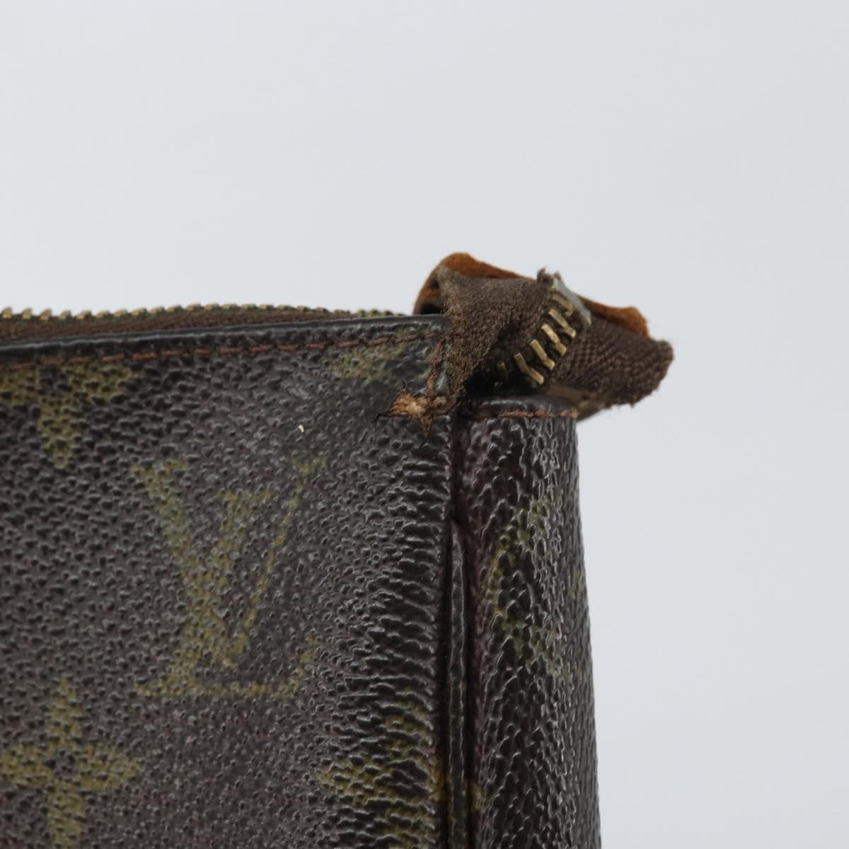 LOUIS VUITTON Monogram Pochette Accessoires Pouch M51980 LV Auth bs33220