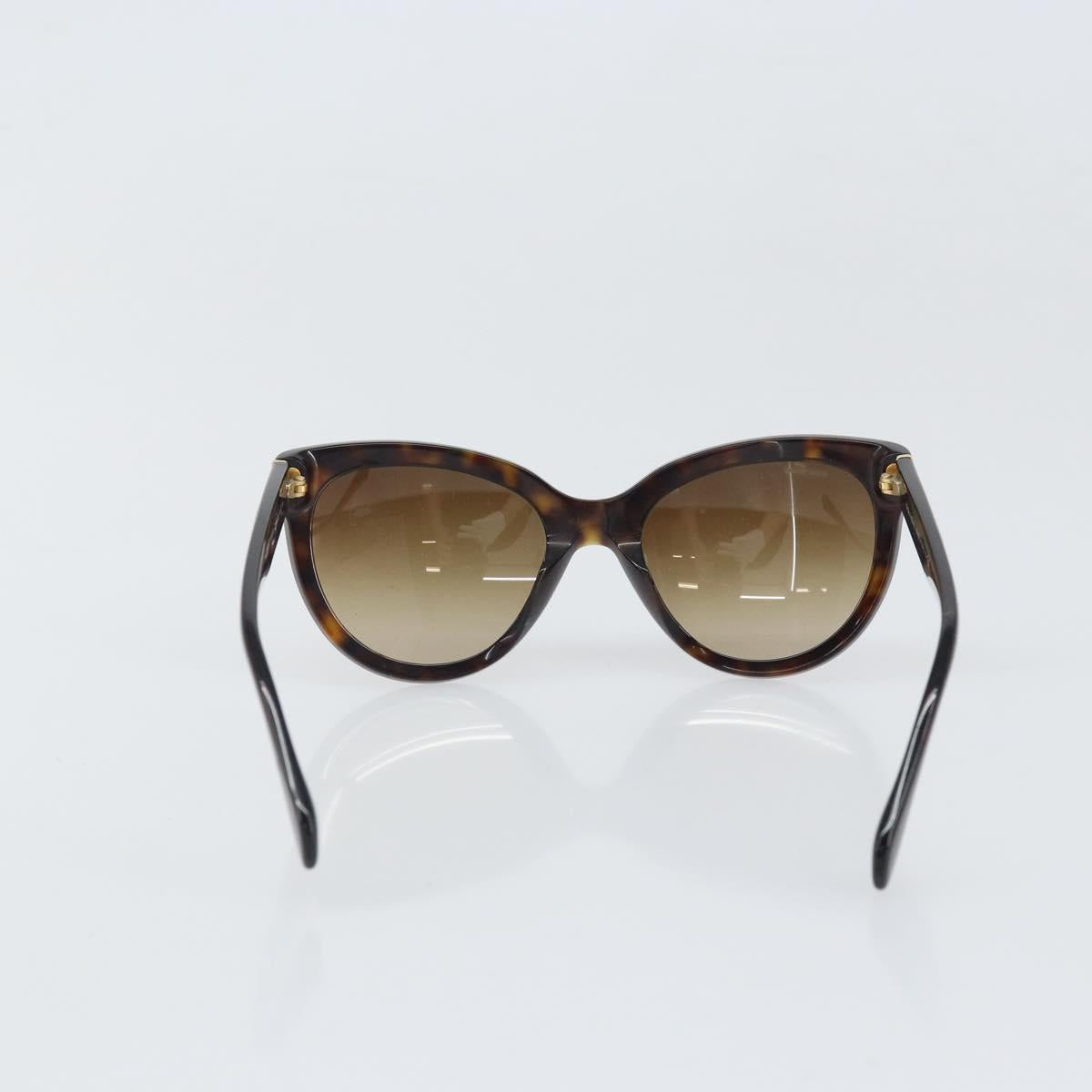 PRADA Sunglasses plastic Brown Auth bs33301