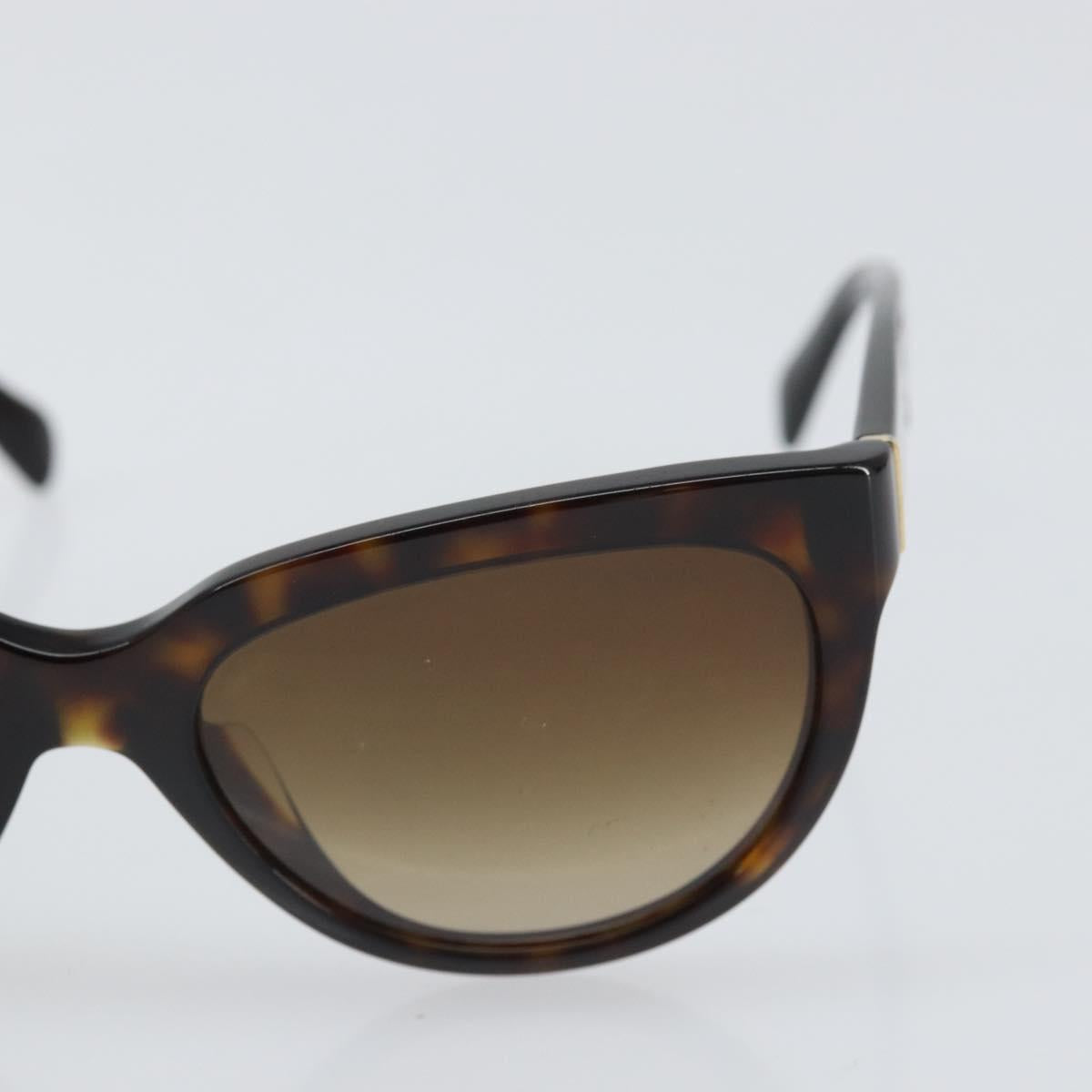 PRADA Sunglasses plastic Brown Auth bs33301