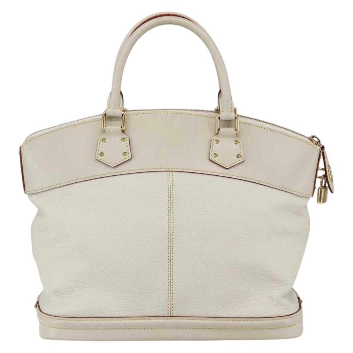 LOUIS VUITTON Suhari Rock It PM Hand Bag White M91887 LV Auth bs33327A
