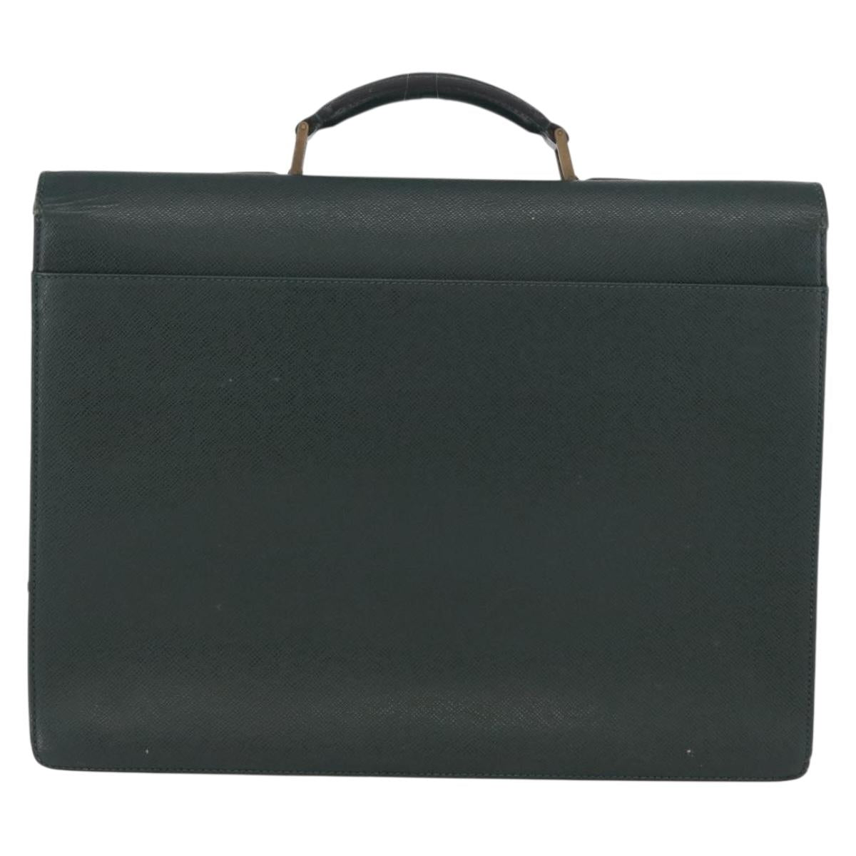 LOUIS VUITTON Taiga Tashkent Business Bag Epicea M30084 LV Auth bs33329
