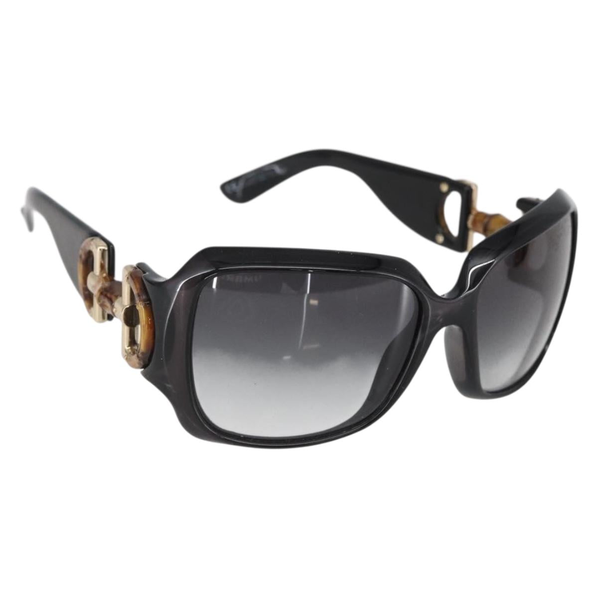 GUCCI Sunglasses plastic Brown Auth bs33337