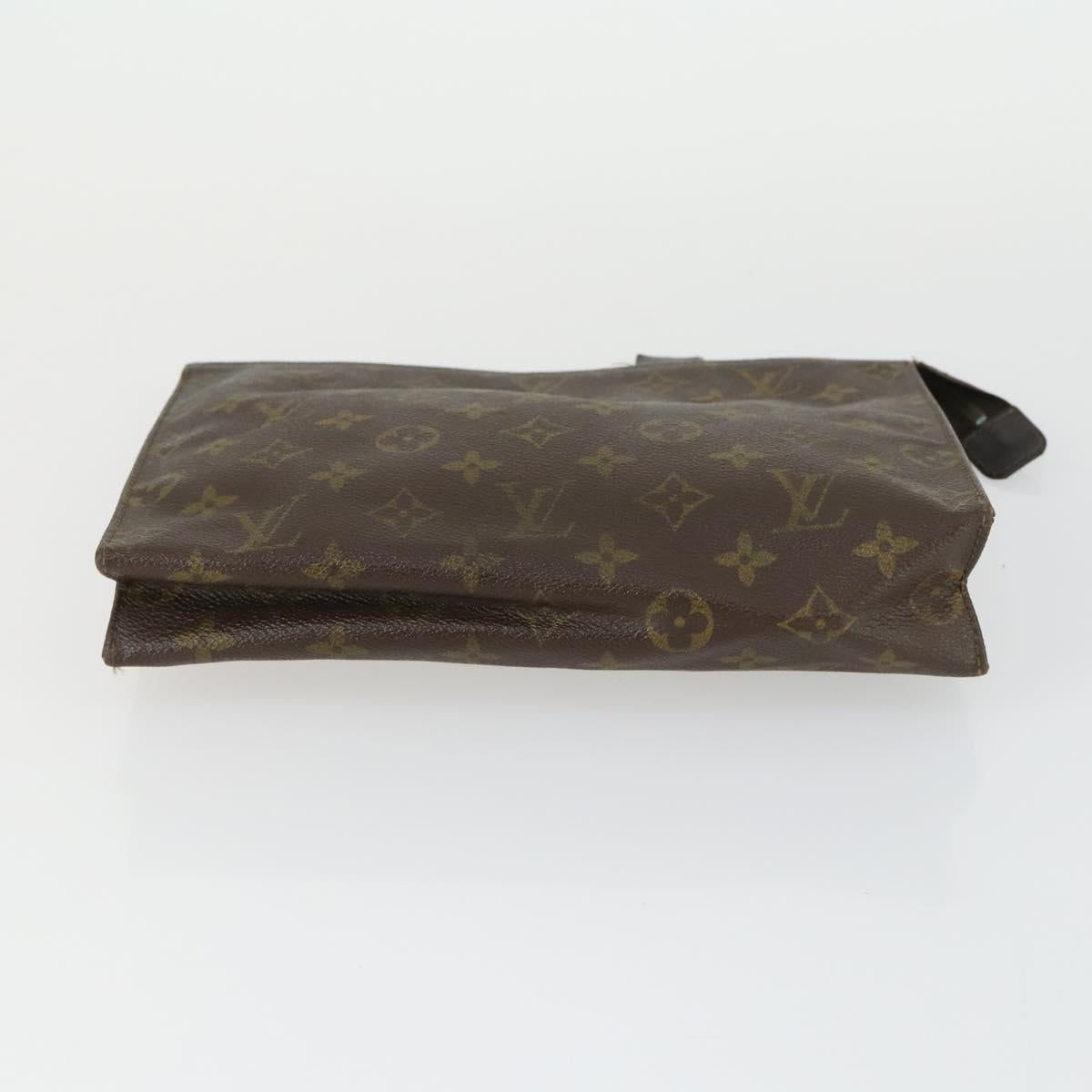 LOUIS VUITTON Monogram Clutch Bag 3 Set LV Auth bs33347