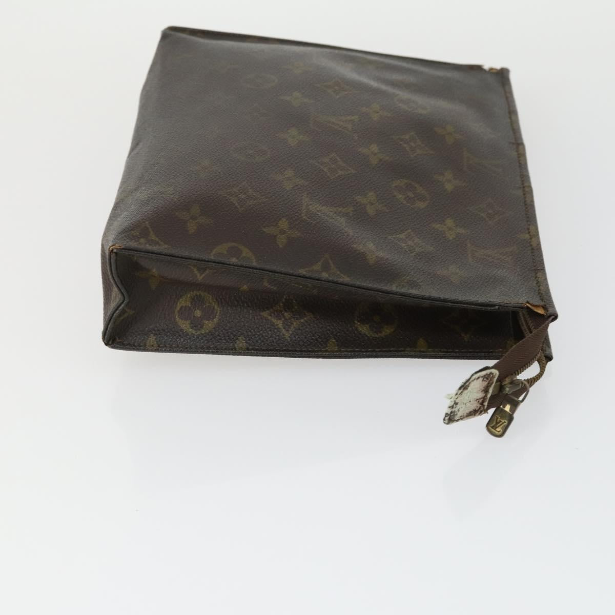 LOUIS VUITTON Monogram Clutch Bag 3 Set LV Auth bs33347