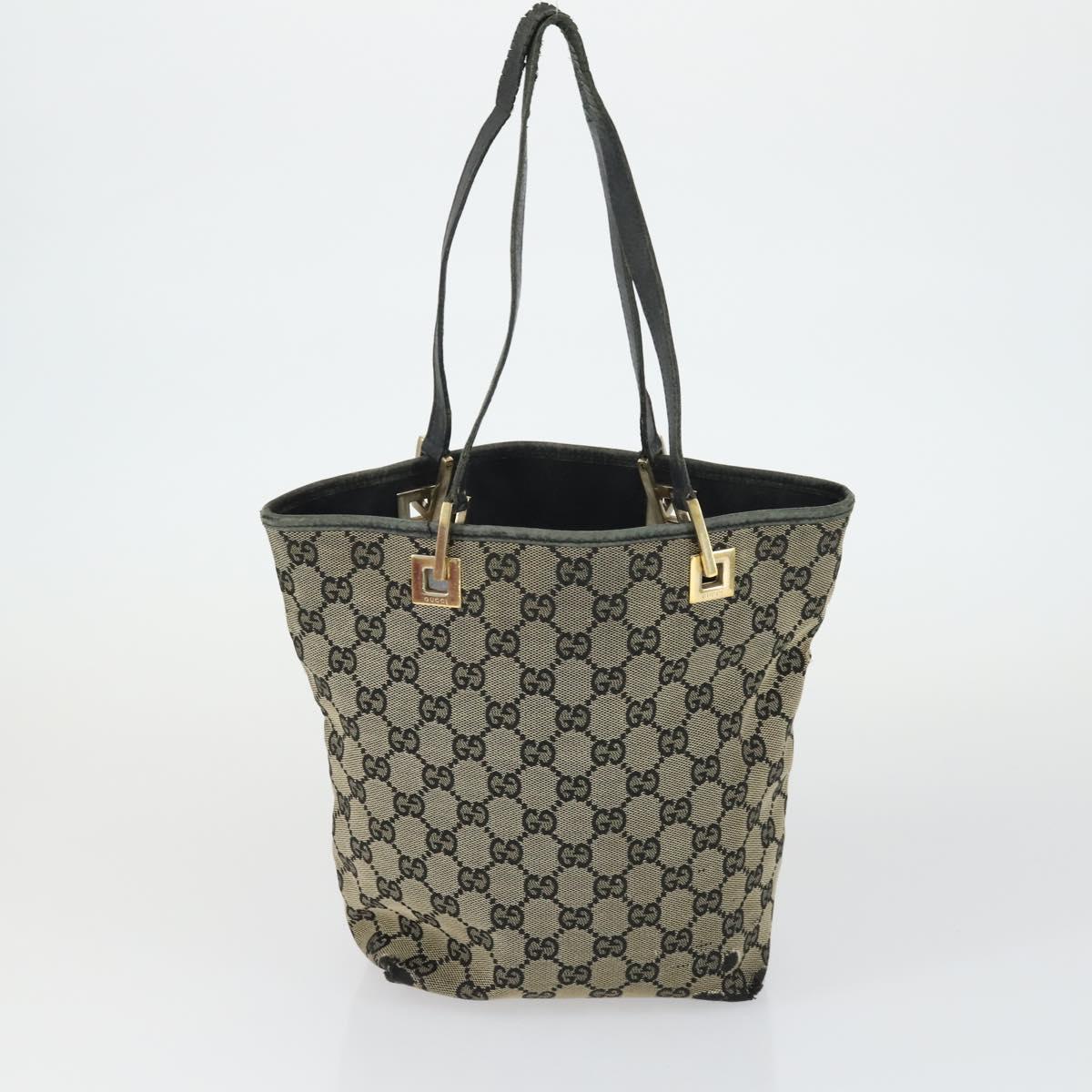GUCCI GG Canvas Shoulder Bag Nylon 3 Set Red Brown beige Auth bs33351