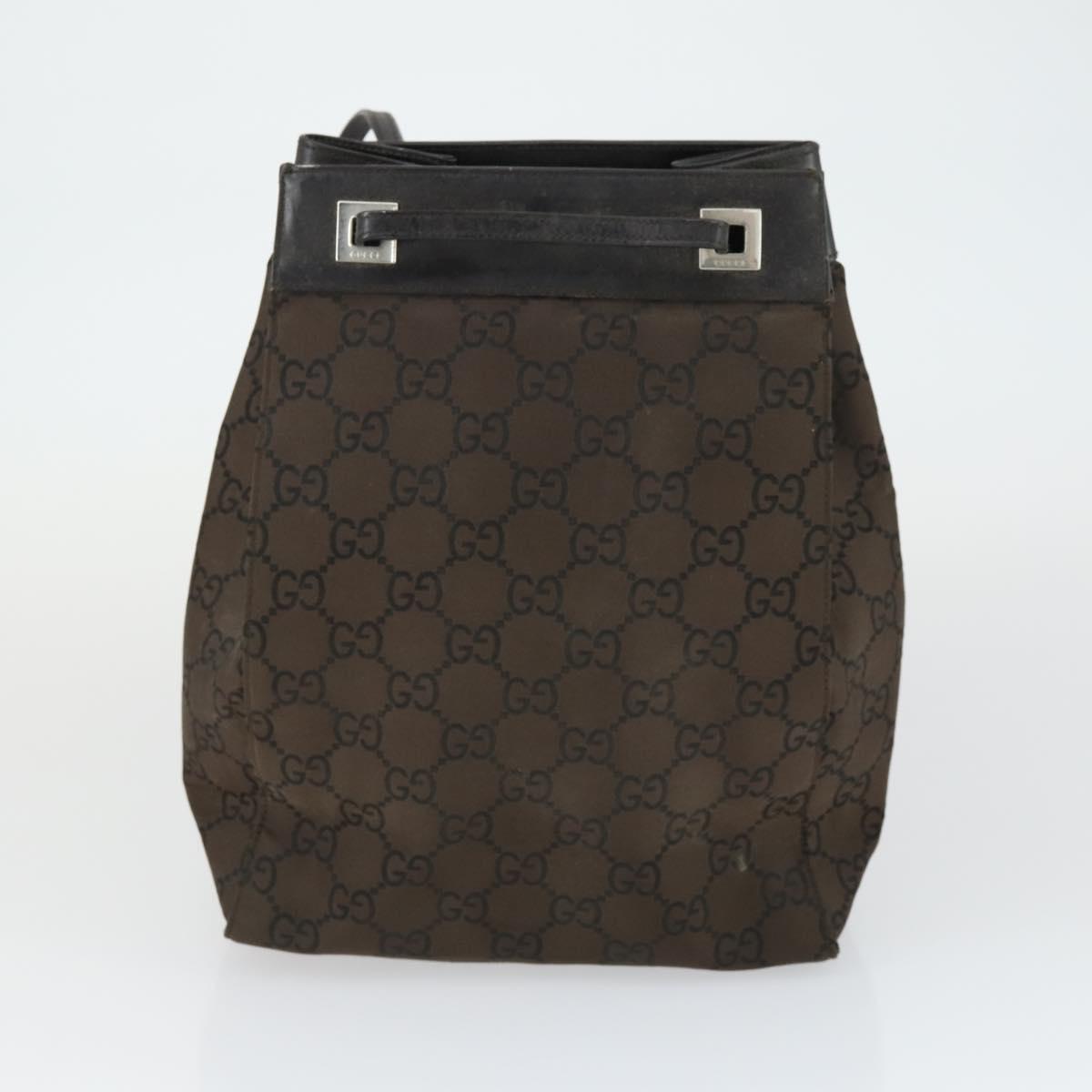 GUCCI GG Canvas Shoulder Bag Nylon 3 Set Red Brown beige Auth bs33351
