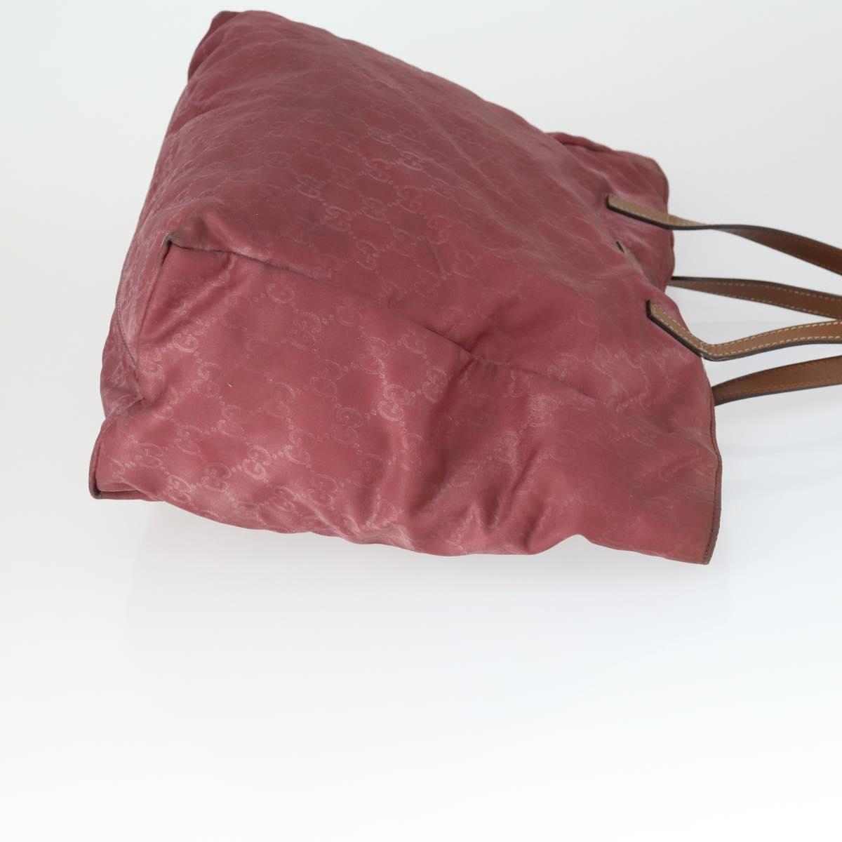 GUCCI GG Canvas Shoulder Bag Nylon 3 Set Red Brown beige Auth bs33351