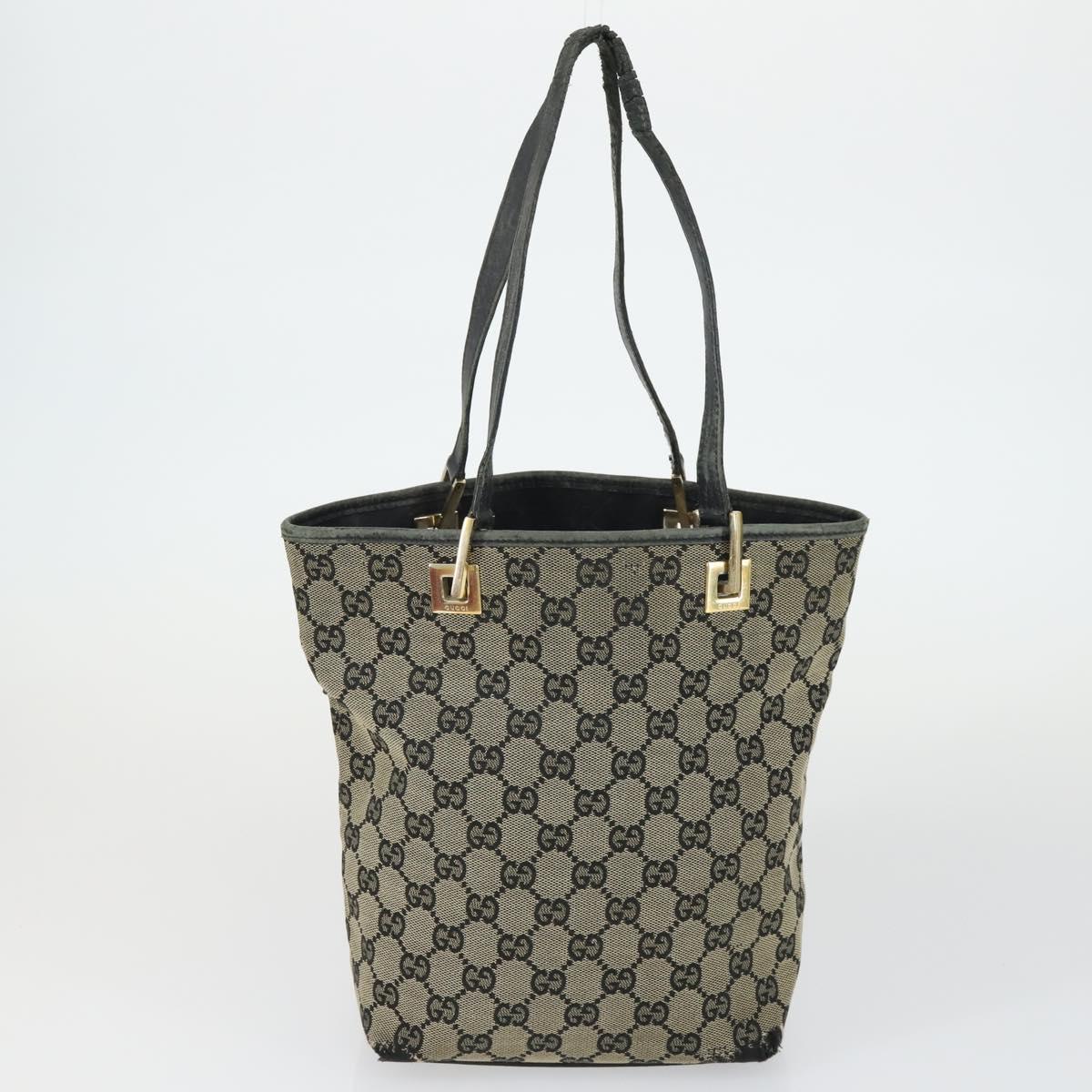 GUCCI GG Canvas Shoulder Bag Nylon 3 Set Red Brown beige Auth bs33351
