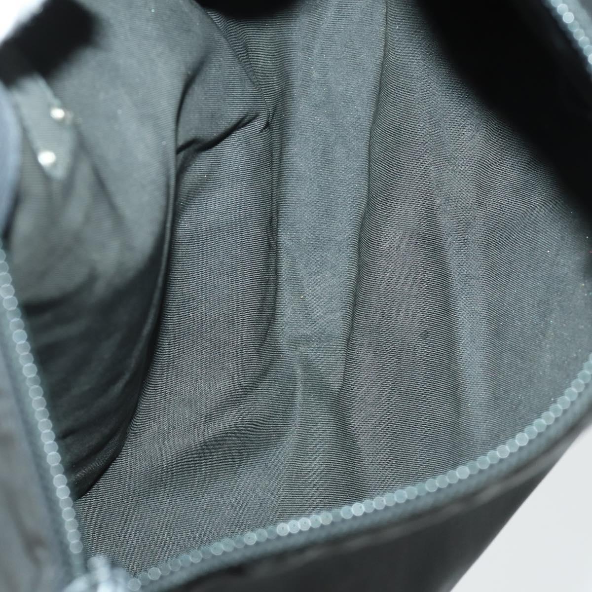 PRADA Pouch Nylon 2 Set Blue Black Auth bs33353