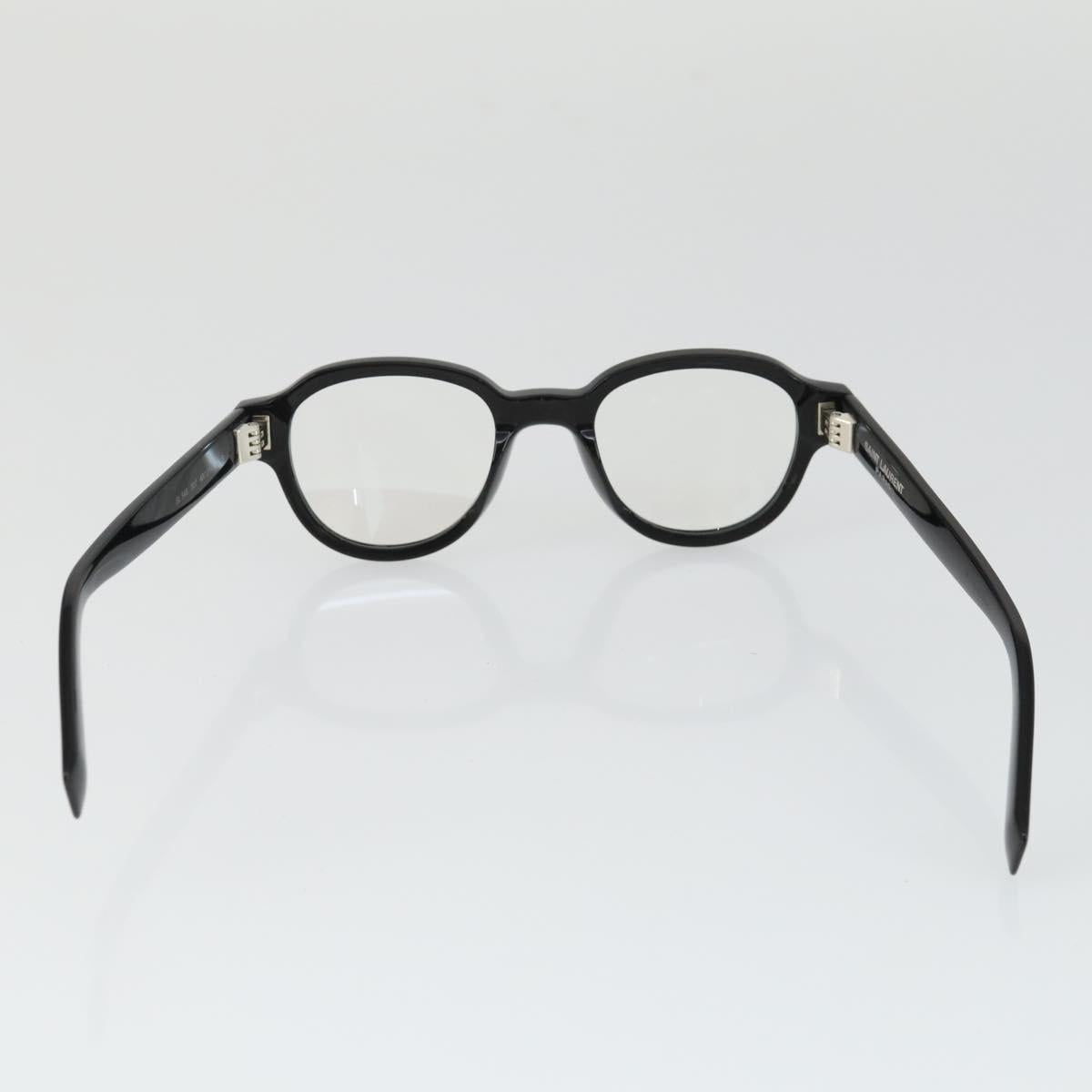 SAINT LAURENT Sunglasses plastic 2 Set Brown Silver Auth bs33359