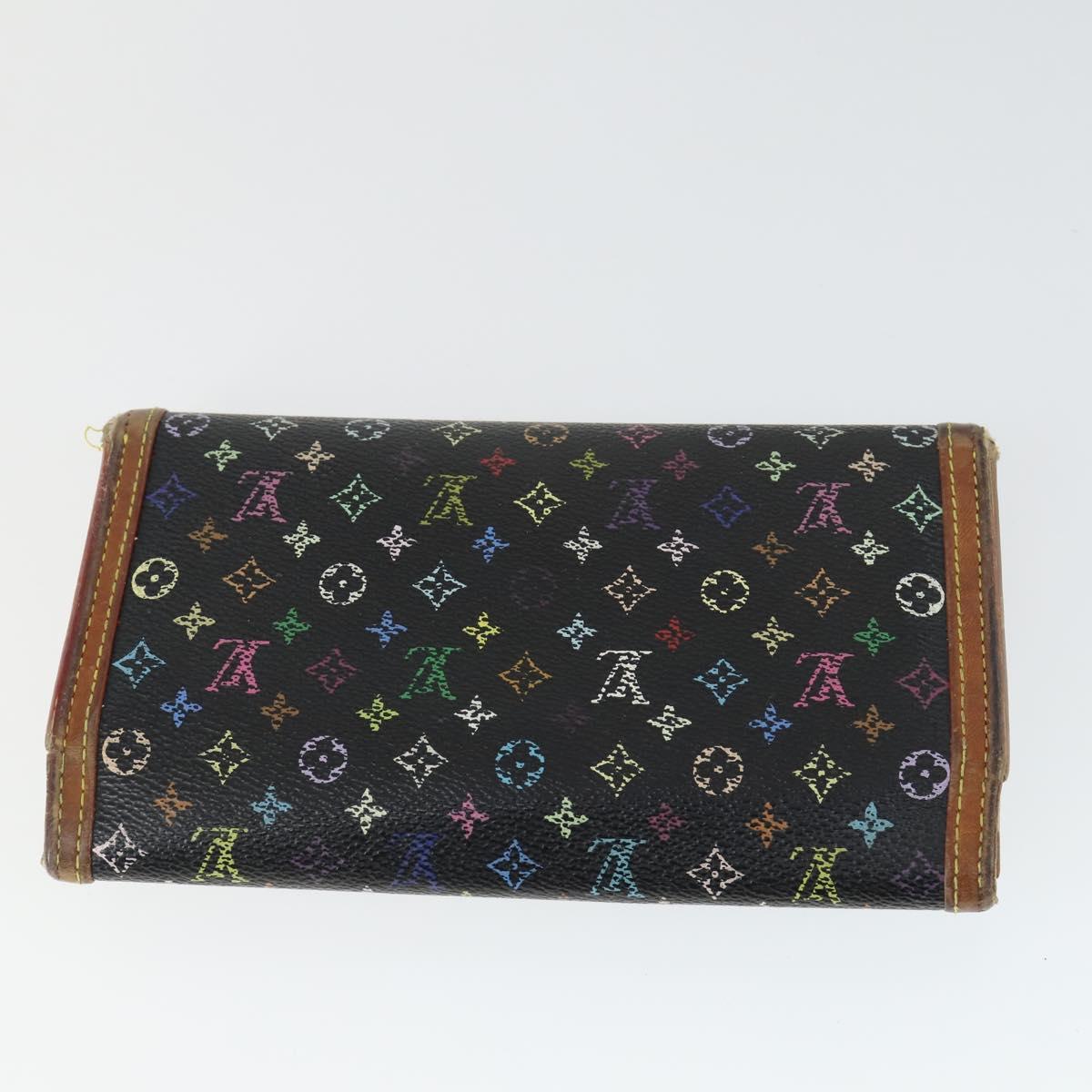 LOUIS VUITTON Monogram Wallet 4 Set Multicolor LV Auth bs33360