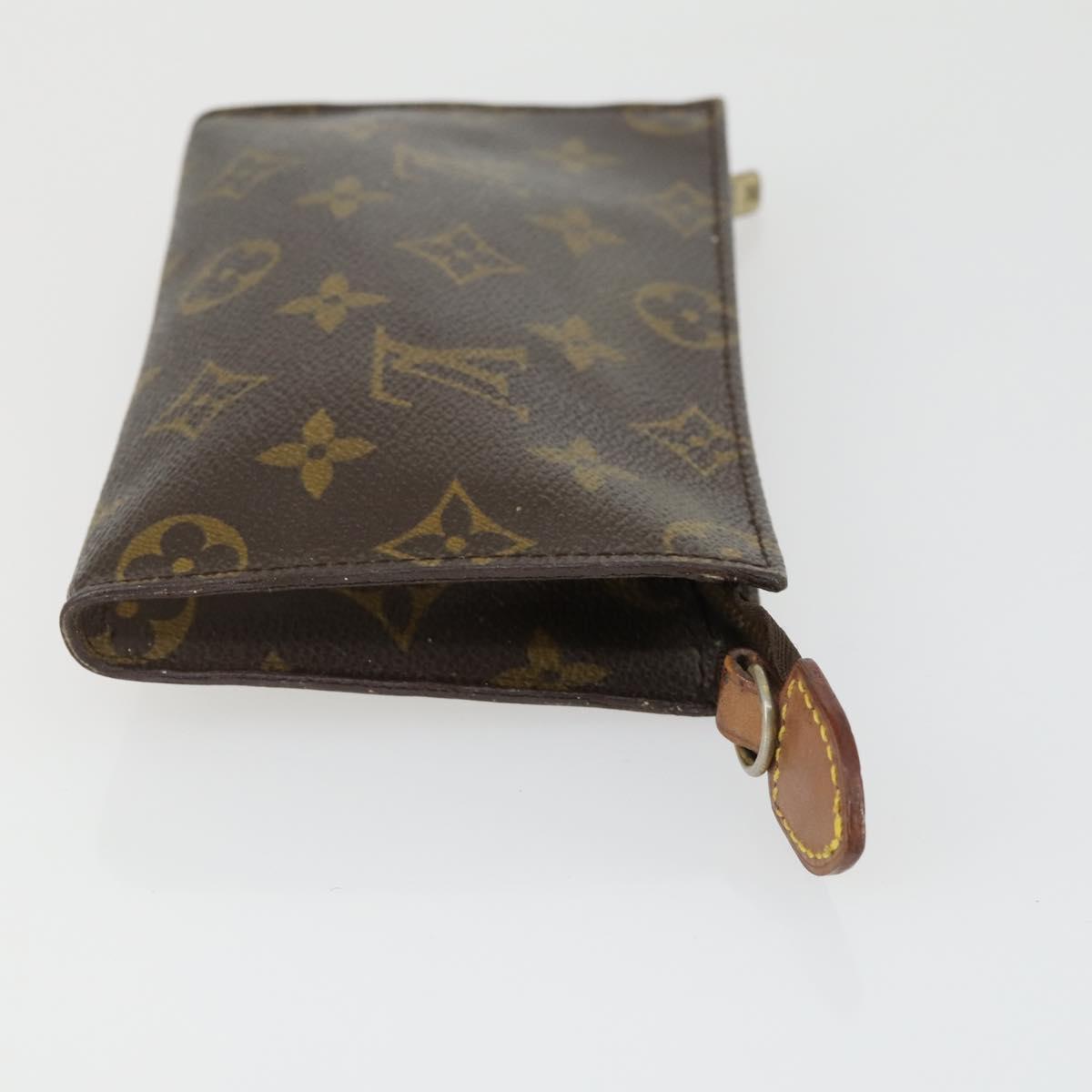 LOUIS VUITTON Monogram Clutch Bag 2 Set LV Auth bs33361