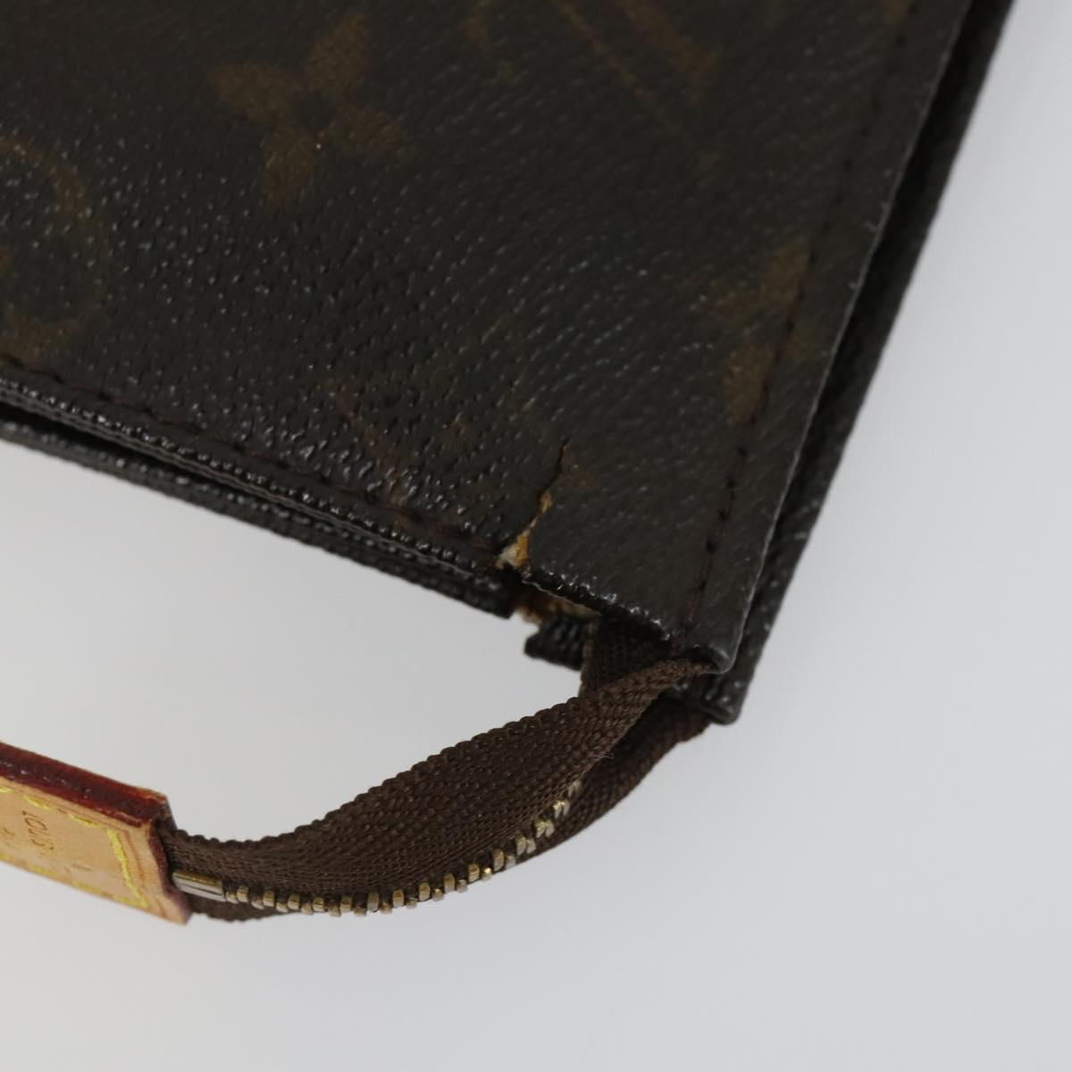 LOUIS VUITTON Monogram Clutch Bag 3 Set LV Auth bs33362
