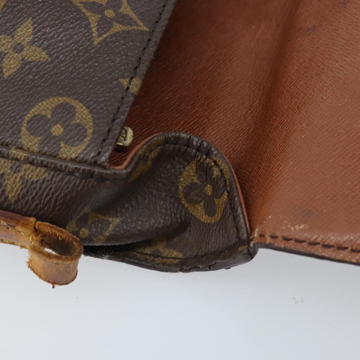 LOUIS VUITTON Monogram Saint Cloud MM Shoulder Bag M51243 LV Auth bs33384