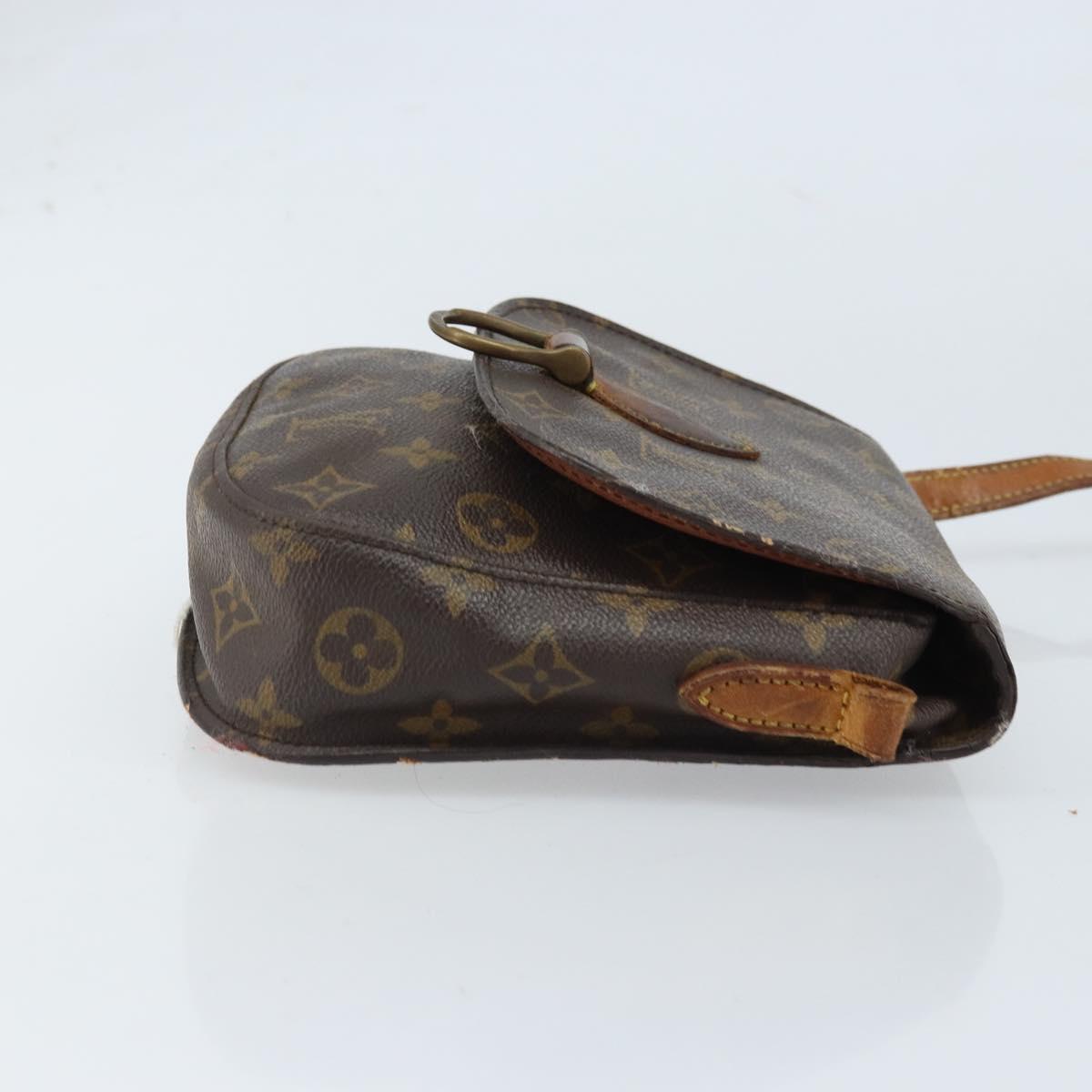 LOUIS VUITTON Monogram Saint Cloud MM Shoulder Bag M51243 LV Auth bs33384