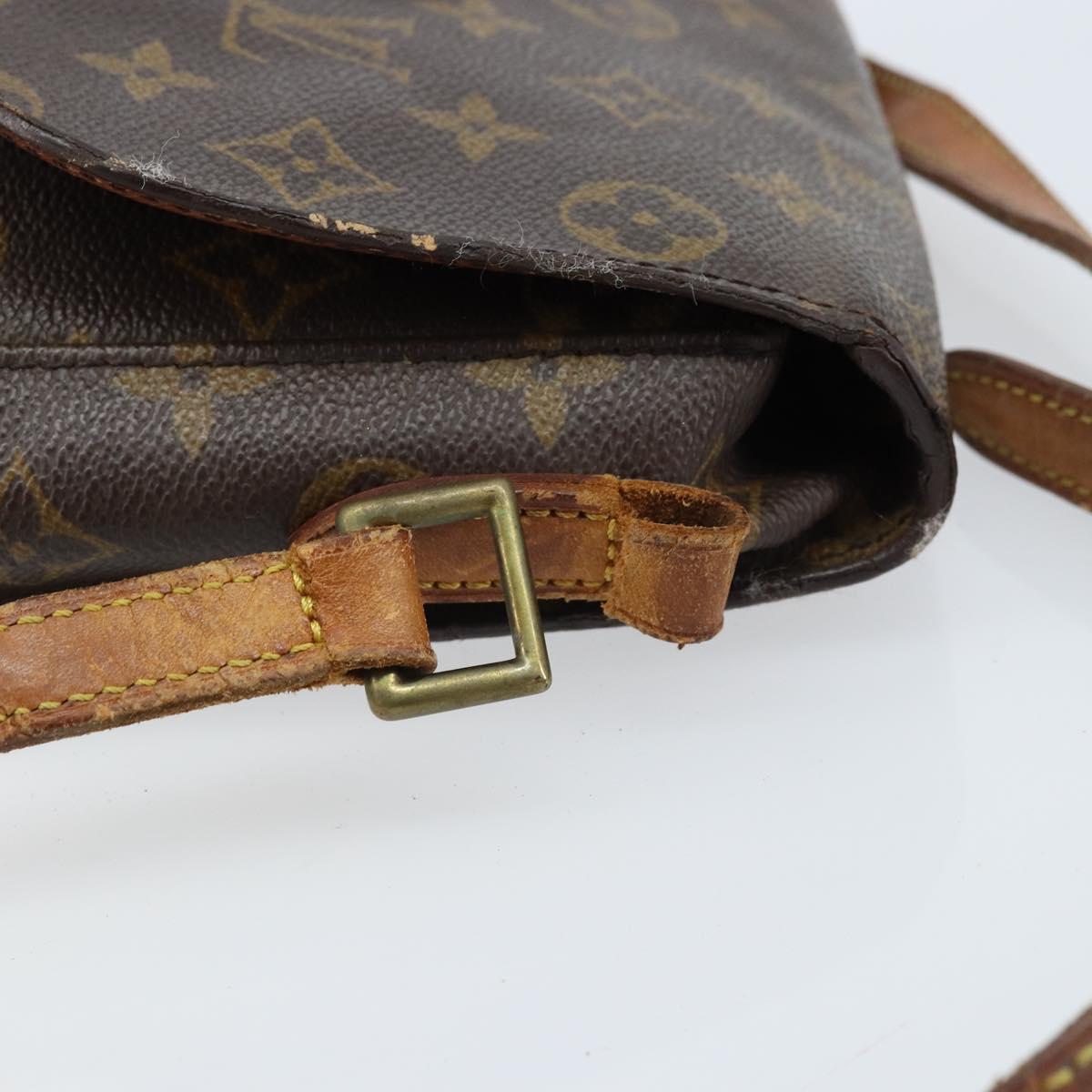 LOUIS VUITTON Monogram Saint Cloud MM Shoulder Bag M51243 LV Auth bs33384