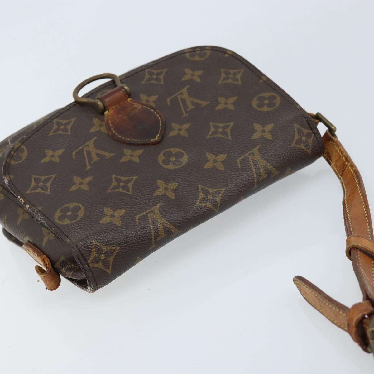 LOUIS VUITTON Monogram Saint Cloud MM Shoulder Bag M51243 LV Auth bs33384