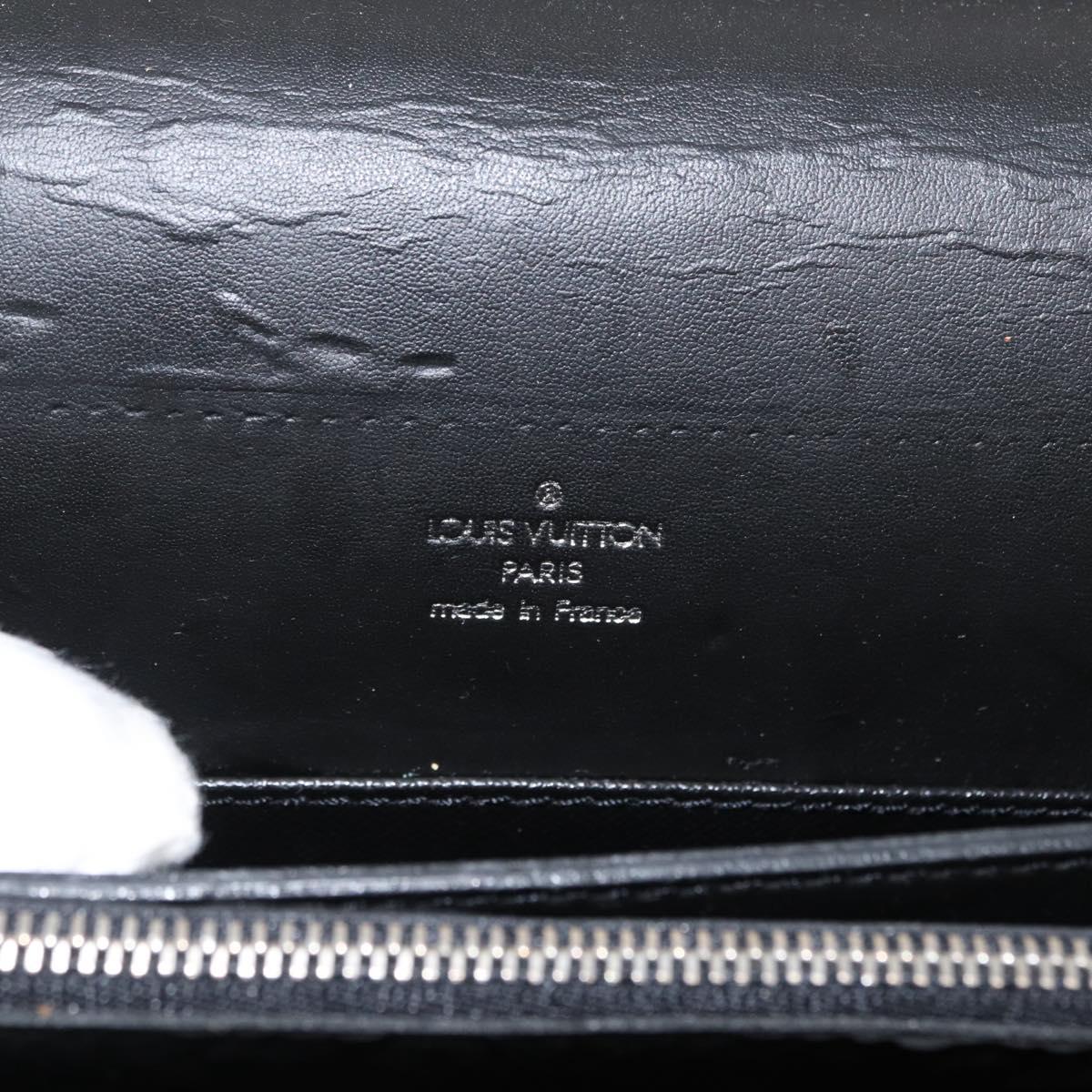 LOUIS VUITTON Taiga Serviette Kazan Business Bag Ardoise M30802 LV Auth bs33385