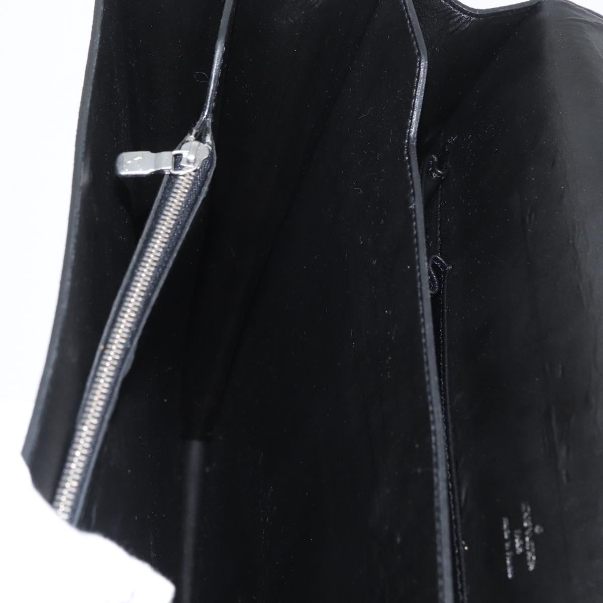 LOUIS VUITTON Taiga Serviette Kazan Business Bag Ardoise M30802 LV Auth bs33385