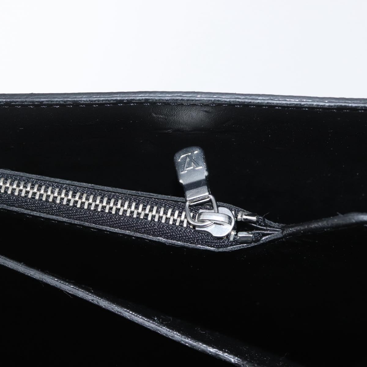 LOUIS VUITTON Taiga Serviette Kazan Business Bag Ardoise M30802 LV Auth bs33385