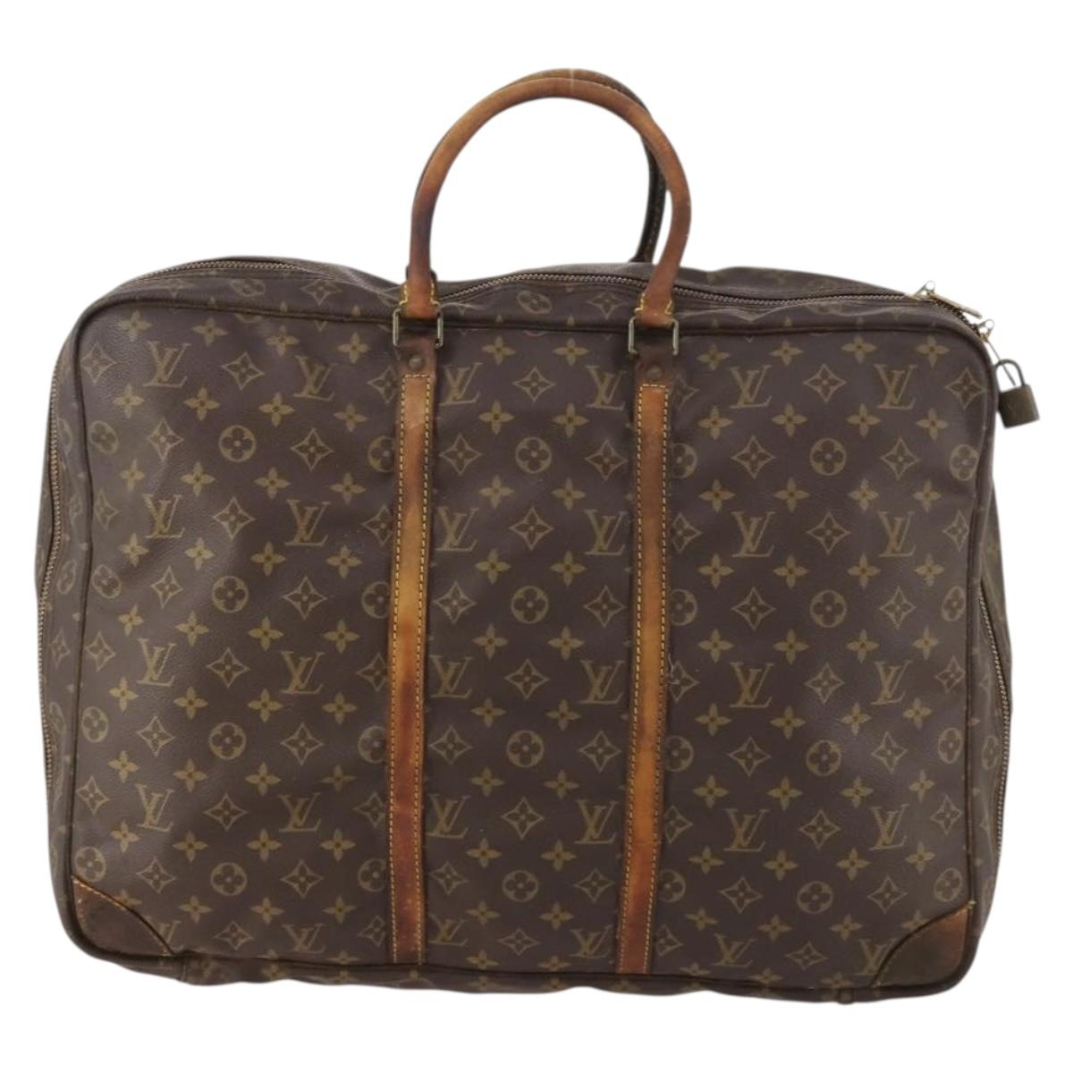 LOUIS VUITTON Monogram Sirius 50 Boston Bag M41406 LV Auth bs33387