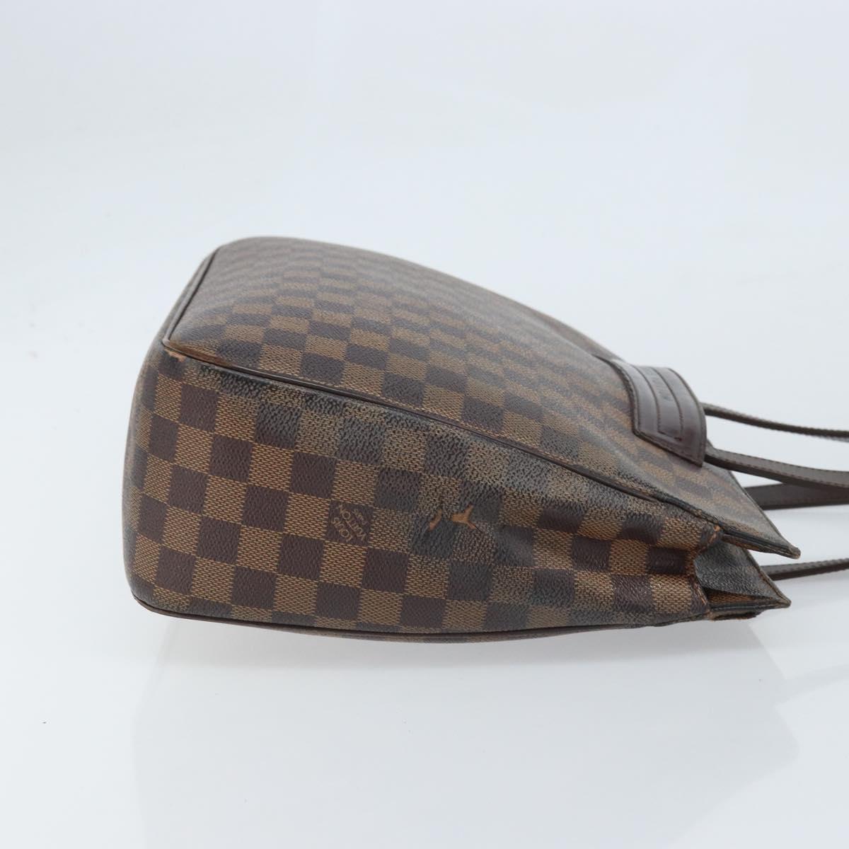 LOUIS VUITTON Damier Ebene Parioli PM Tote Bag N51123 LV Auth bs33389