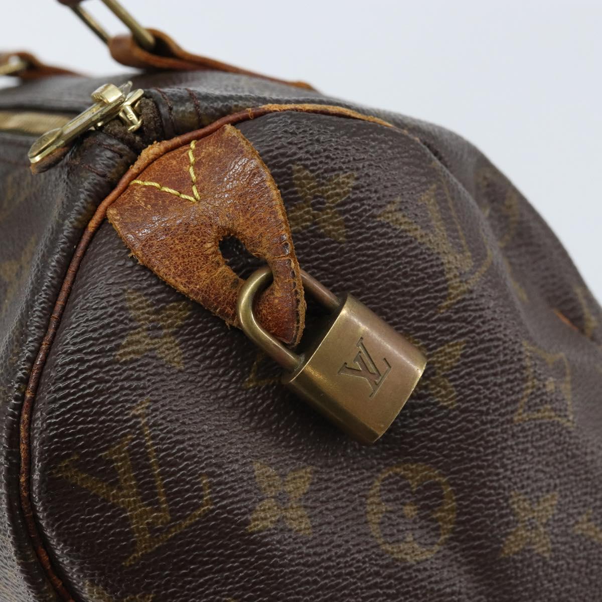 LOUIS VUITTON Monogram Speedy 25 Hand Bag M41528 LV Auth bs33390