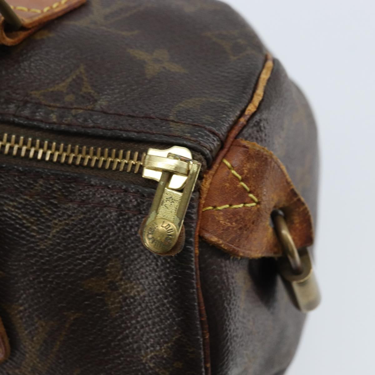 LOUIS VUITTON Monogram Speedy 25 Hand Bag M41528 LV Auth bs33390