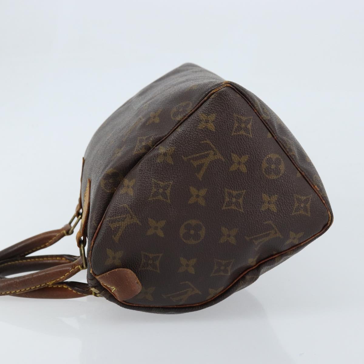 LOUIS VUITTON Monogram Speedy 25 Hand Bag M41528 LV Auth bs33390