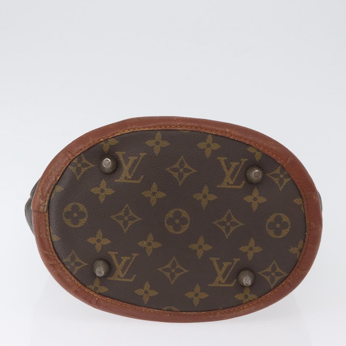 LOUIS VUITTON Monogram Bucket PM Shoulder Bag USA limited M42238 LV Auth bs33393