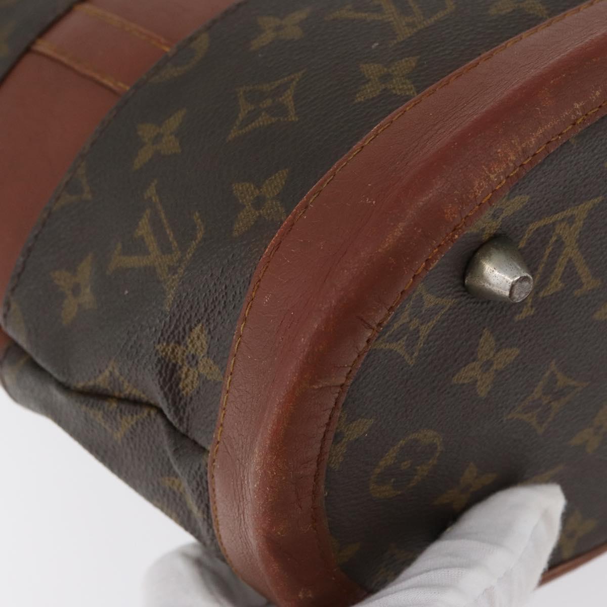 LOUIS VUITTON Monogram Bucket PM Shoulder Bag USA limited M42238 LV Auth bs33393