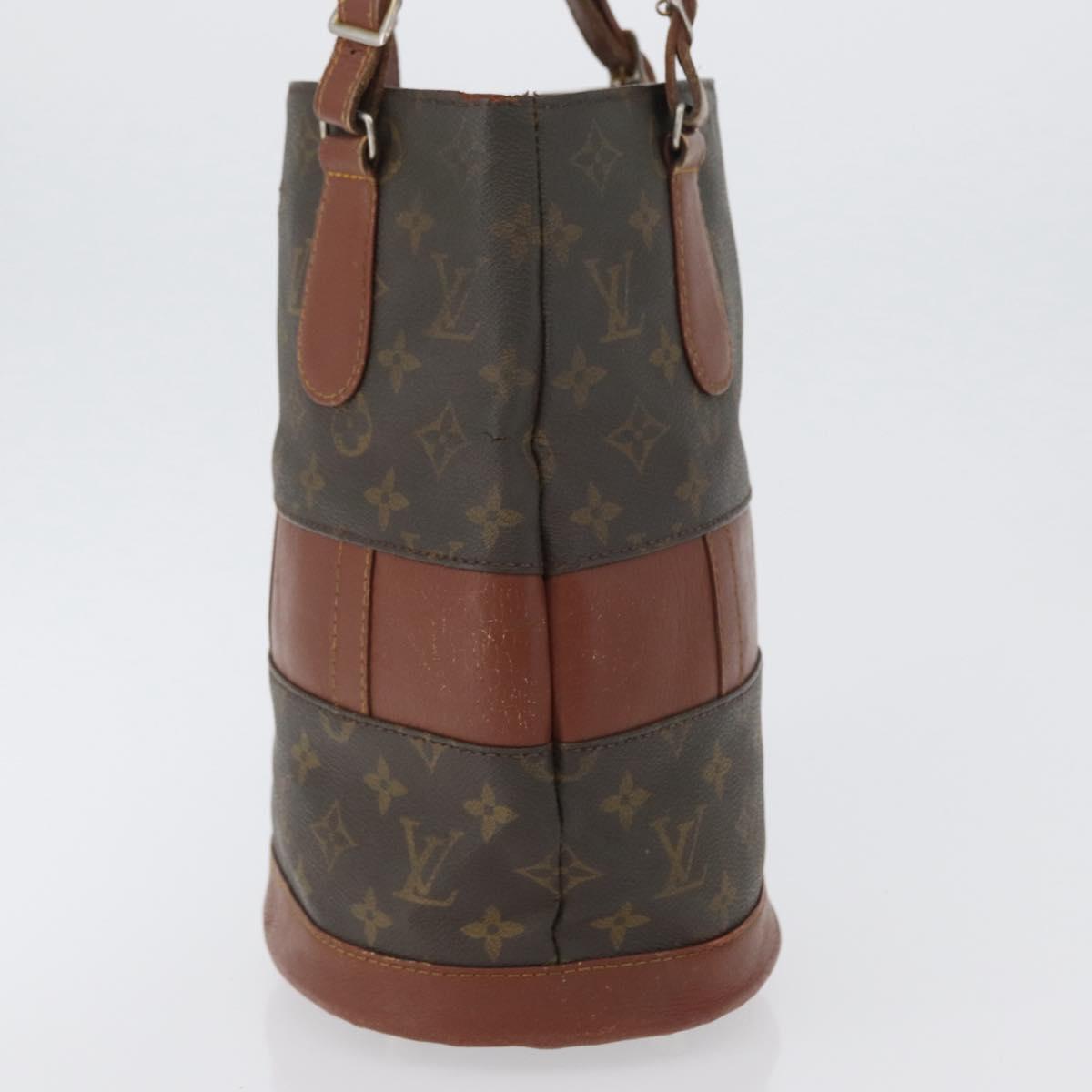 LOUIS VUITTON Monogram Bucket PM Shoulder Bag USA limited M42238 LV Auth bs33393