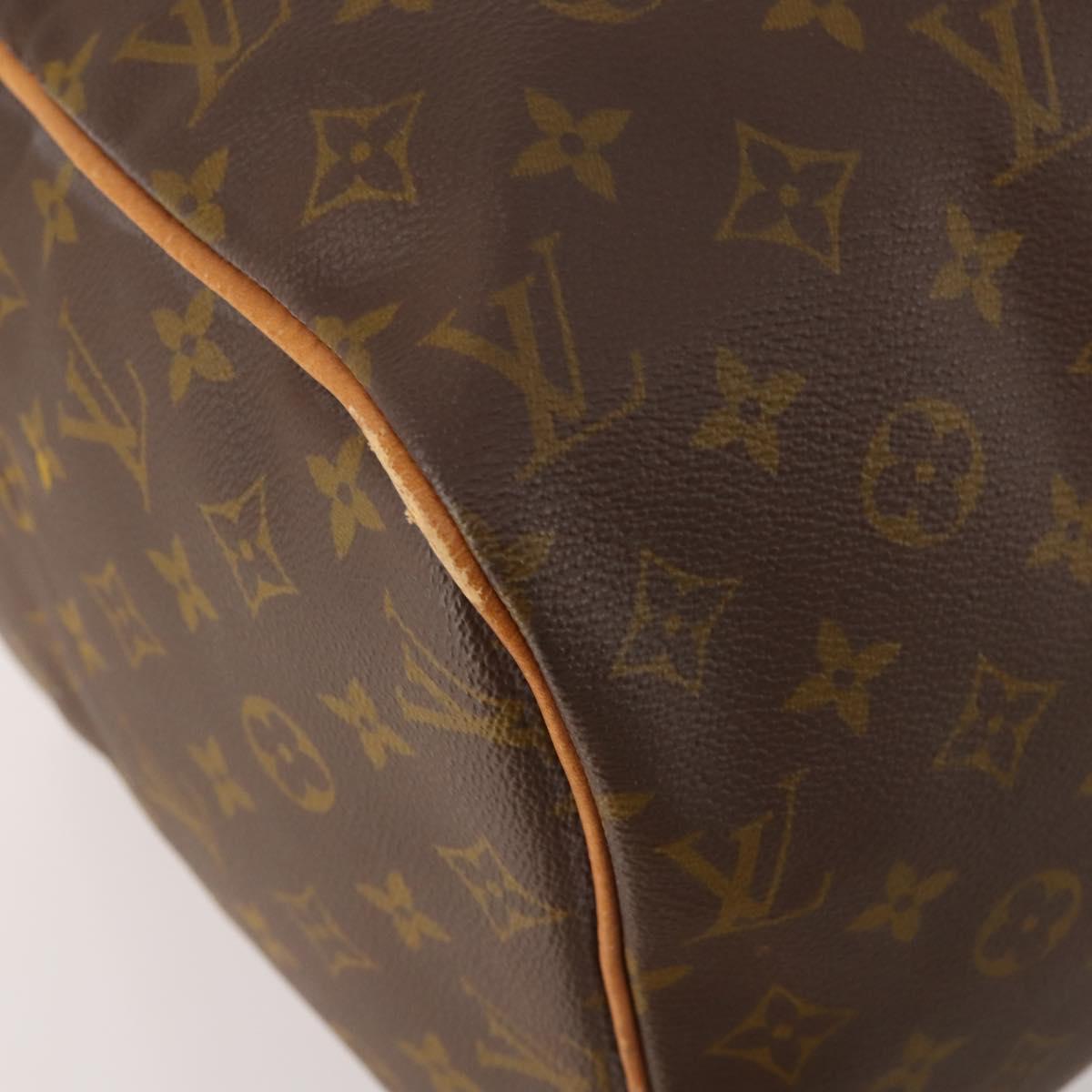 LOUIS VUITTON Monogram Sac Souple 45 Boston Bag M41624 LV Auth bs33408