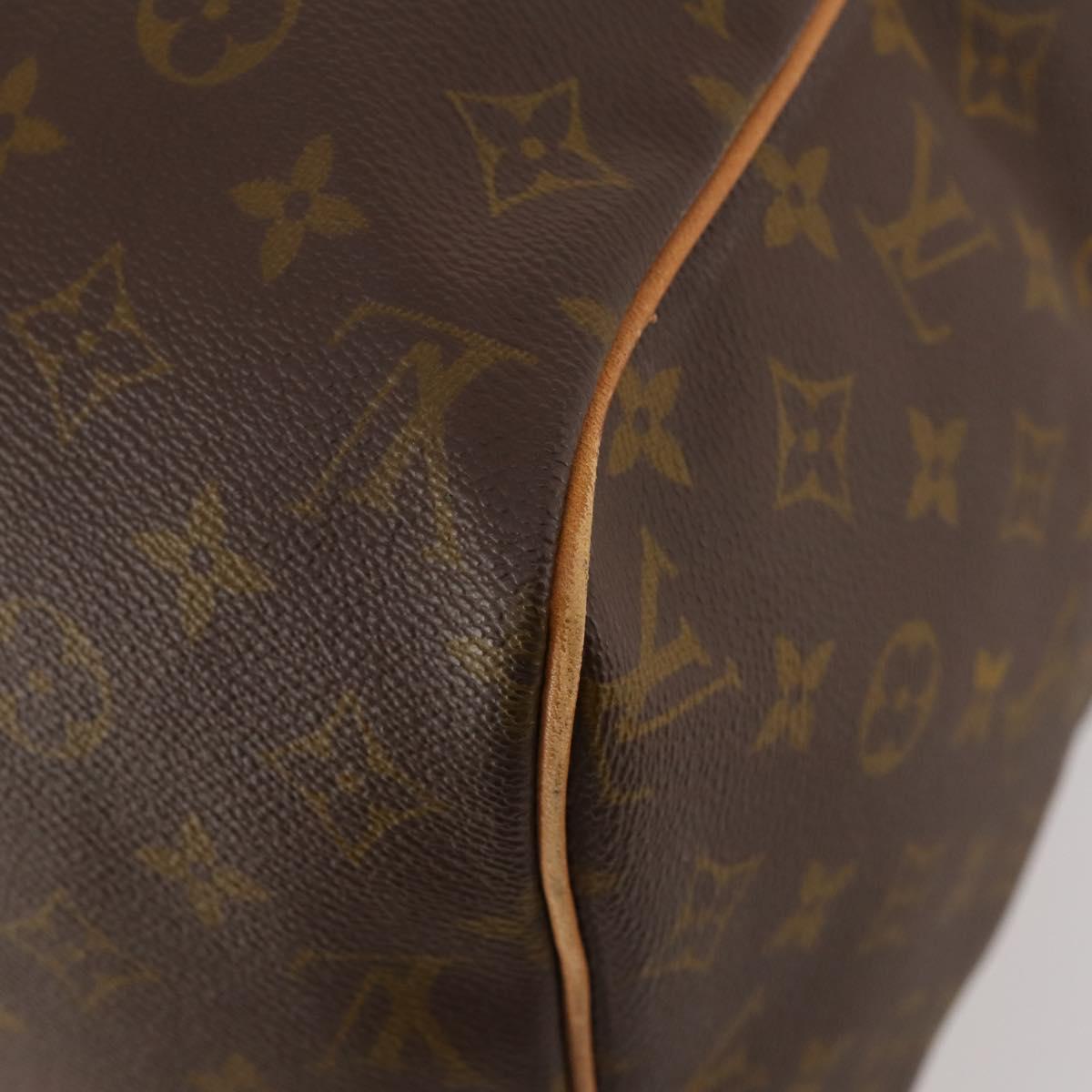 LOUIS VUITTON Monogram Sac Souple 45 Boston Bag M41624 LV Auth bs33408