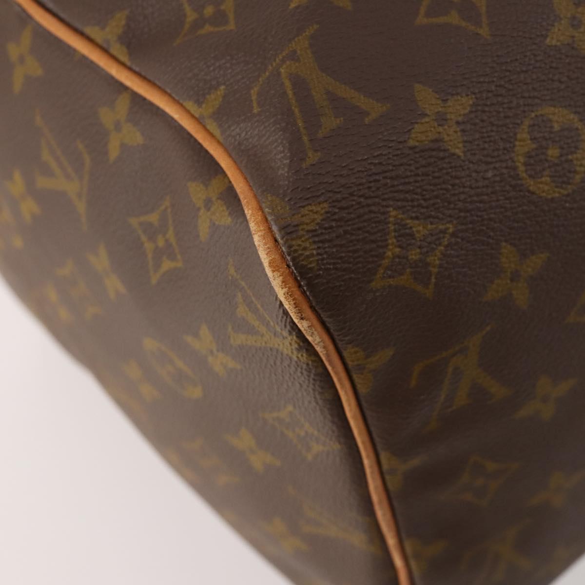 LOUIS VUITTON Monogram Sac Souple 45 Boston Bag M41624 LV Auth bs33408