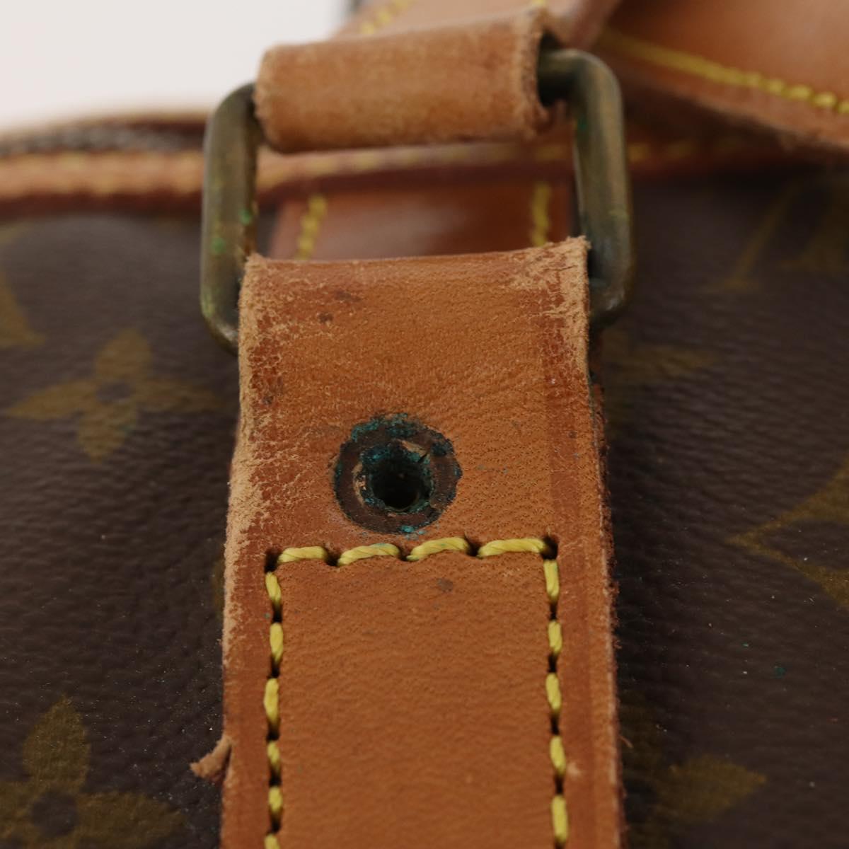 LOUIS VUITTON Monogram Sac Souple 45 Boston Bag M41624 LV Auth bs33408