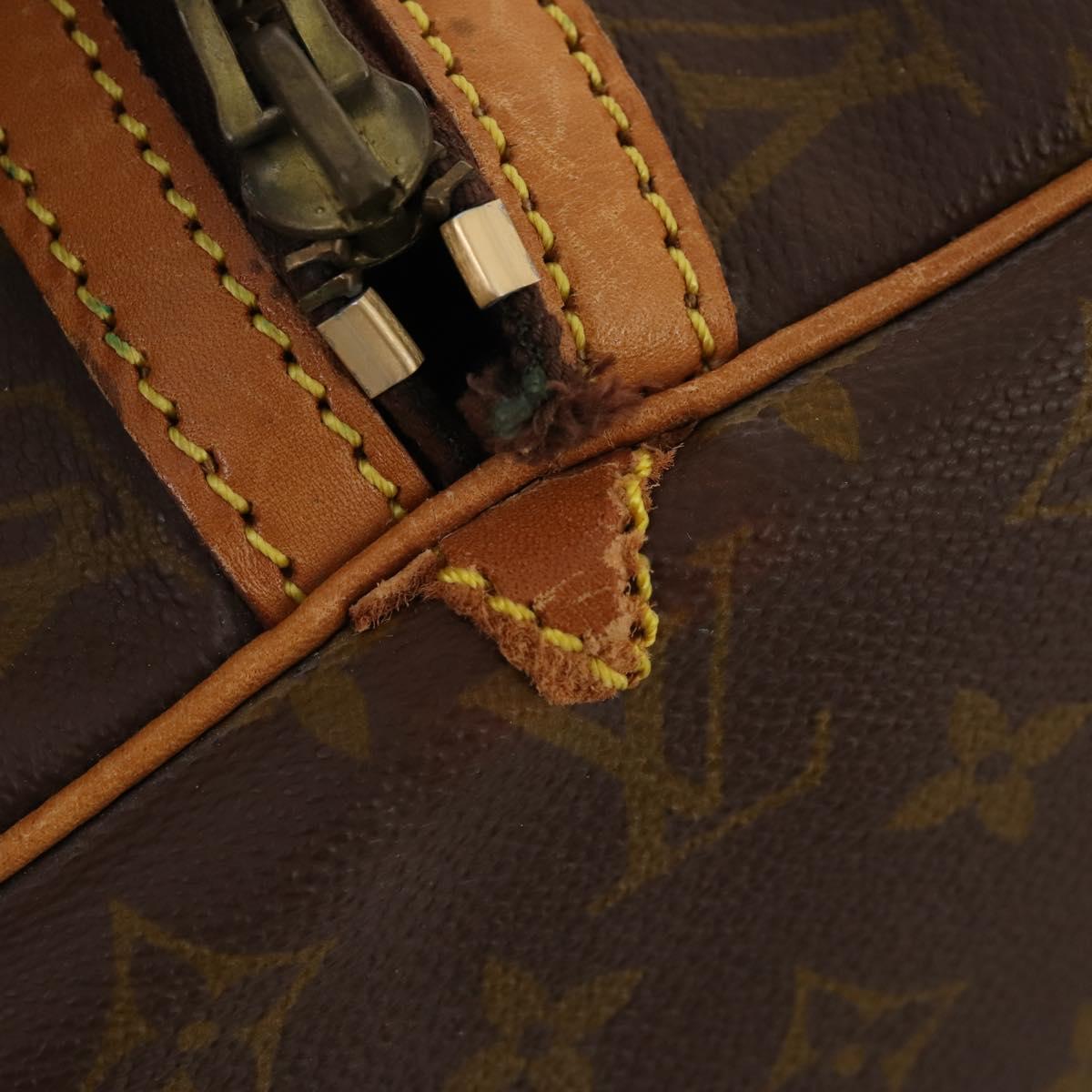 LOUIS VUITTON Monogram Sac Souple 45 Boston Bag M41624 LV Auth bs33408