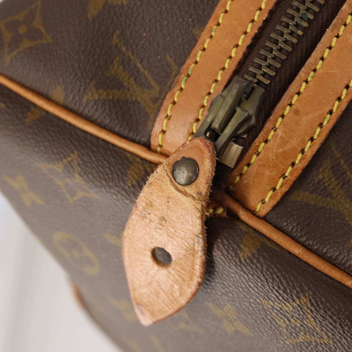 LOUIS VUITTON Monogram Sac Souple 45 Boston Bag M41624 LV Auth bs33408