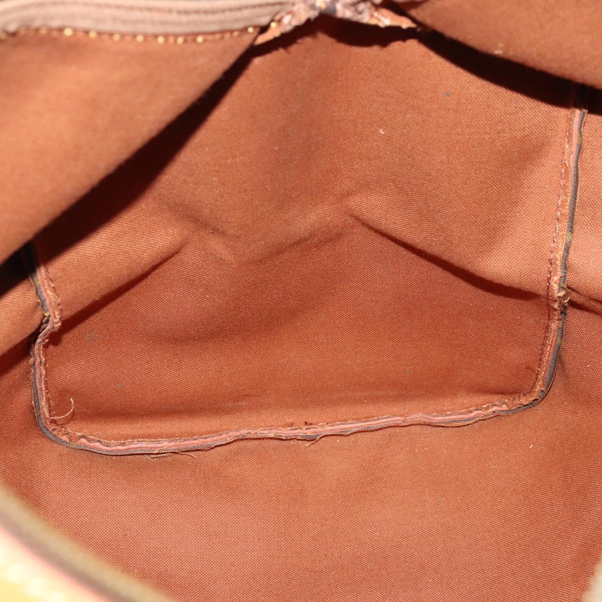 LOUIS VUITTON Monogram Sac Souple 45 Boston Bag M41624 LV Auth bs33408