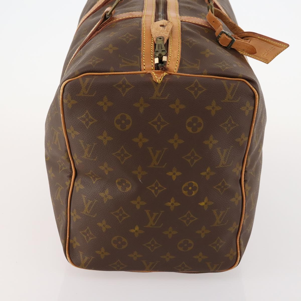 LOUIS VUITTON Monogram Sac Souple 45 Boston Bag M41624 LV Auth bs33408