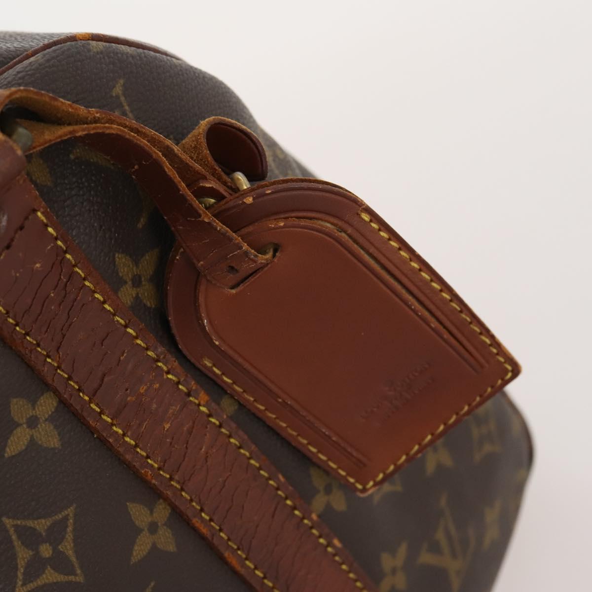 LOUIS VUITTON Monogram Keepall Bandouliere 45 Boston Bag M41418 LV Auth bs33409