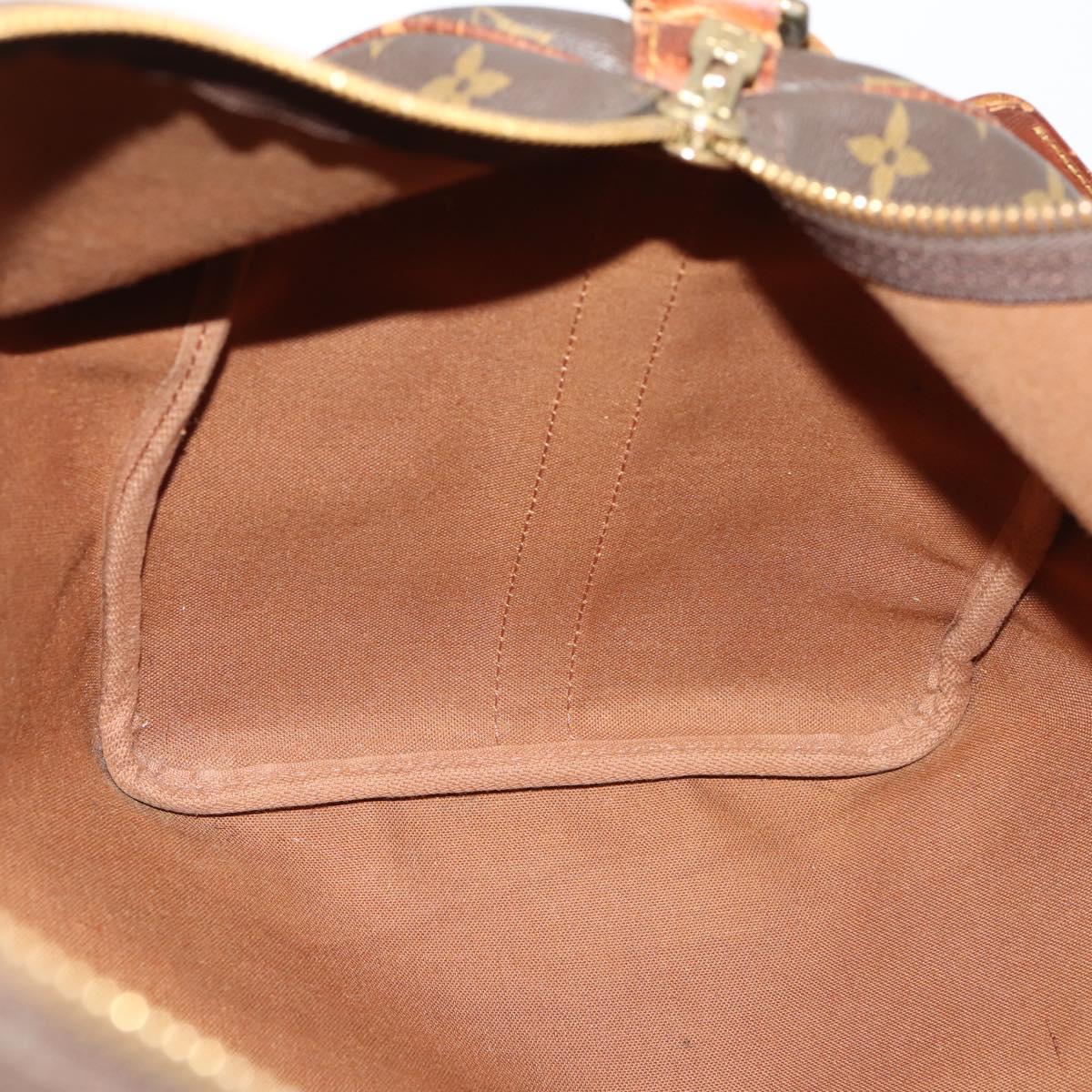 LOUIS VUITTON Monogram Keepall Bandouliere 45 Boston Bag M41418 LV Auth bs33409