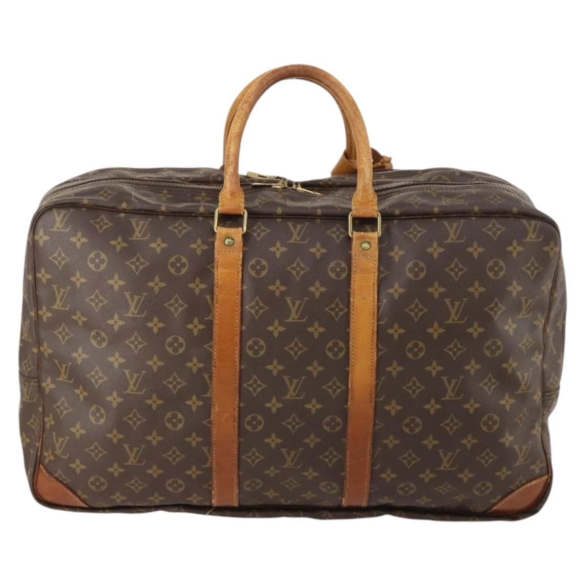 LOUIS VUITTON Monogram Sirius 50 Boston Bag M41406 LV Auth bs33411