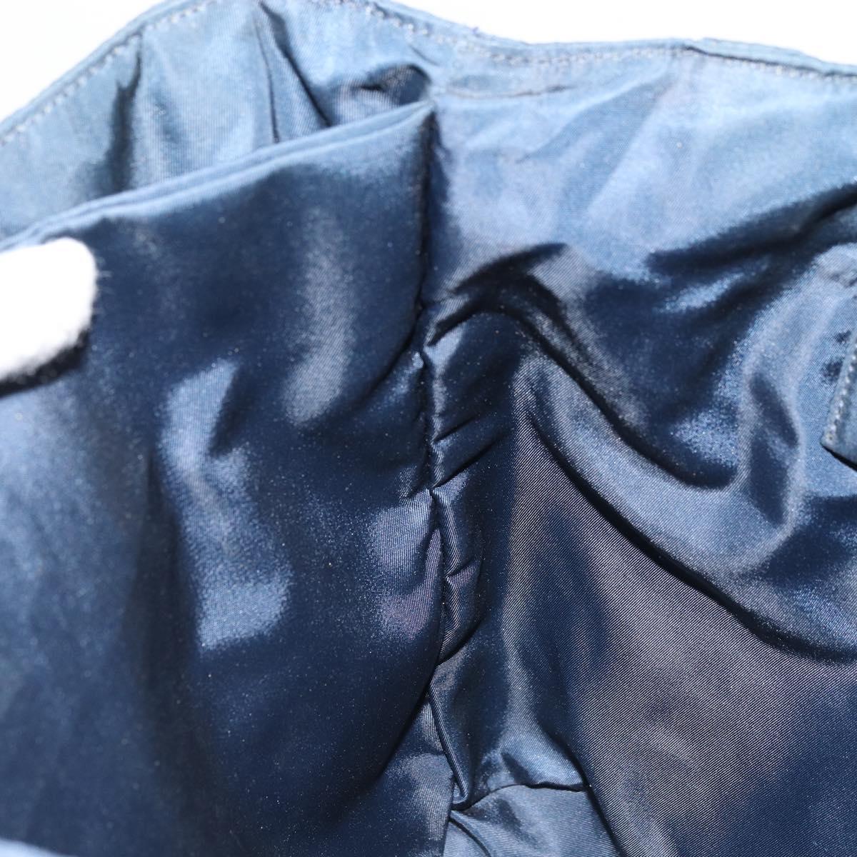 PRADA Hand Bag Nylon Navy Auth bs33446