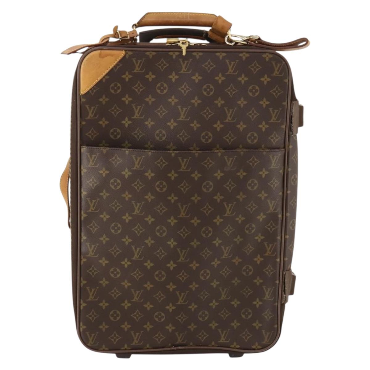 LOUIS VUITTON Monogram Pegas 55 suitcase M23294 LV Auth bs33472