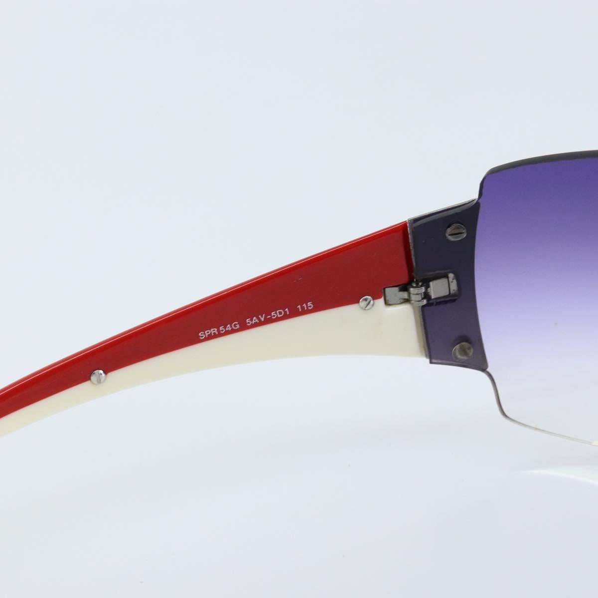 PRADA Sunglasses plastic Purple Auth bs33479