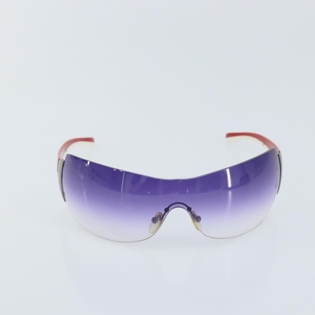 PRADA Sunglasses plastic Purple Auth bs33479